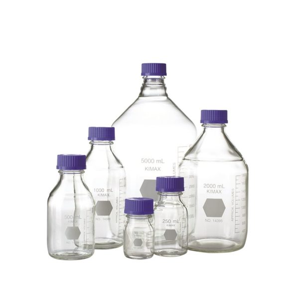 Butelki laboratoryjne z zakrętką - Kimax