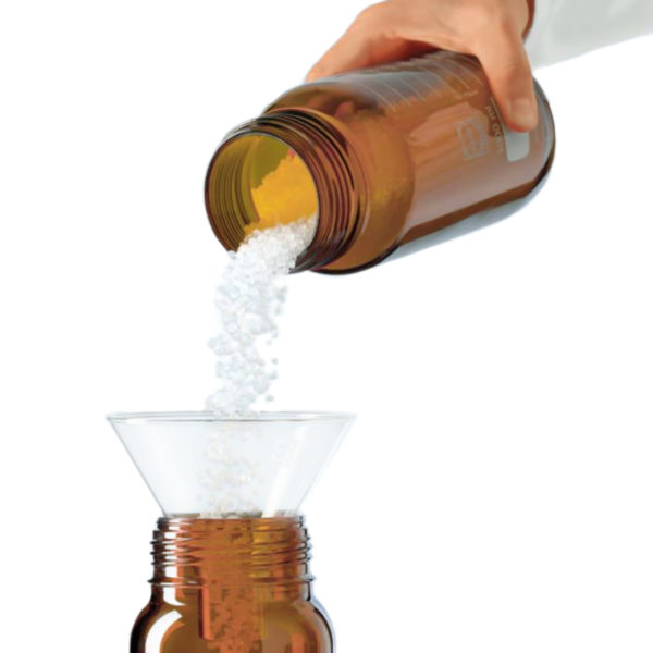 Butelki laboratoryjne ze szkła Duran z szeroką szyją - oranżowe - o poj. 250 ml - 20 l