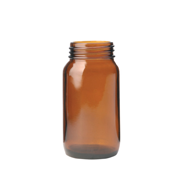Butelki gwintowane z szeroką szyjką - oranżowe - bez zakrętek - o poj. 50 ml - 1 l - 2-1482 - butelka-gwintowana-z-szeroka-szyjka-oranzowa-bez-zakretki - 250-ml - 63-x-113-mm - 55-mm