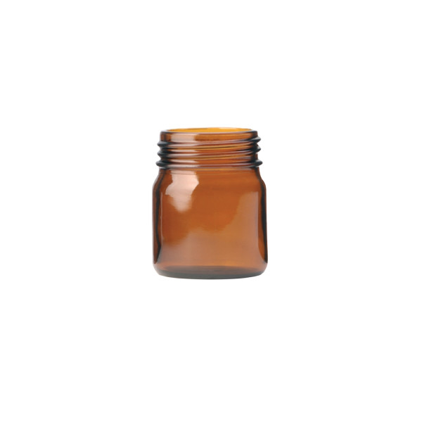 Butelki gwintowane z szeroką szyjką - oranżowe - bez zakrętek - o poj. 50 ml - 1 l - 2-1480 - butelka-gwintowana-z-szeroka-szyjka-oranzowa-bez-zakretki - 50-ml - 44-x-69-mm - 40-mm