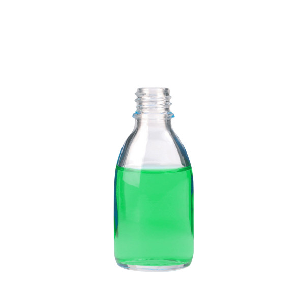 Butelki gwintowane z wąską szyjką - przeźroczyste - bez zakrętek - o poj. 30 ml - 1 l - 2-1450 - butelka-gwintowana-z-waska-szyjka-przezroczysta-bez-zakretki - 30-ml - 34-x-74-mm - 18-mm
