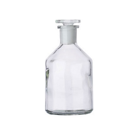 Jasne butelki szklane z wąską szyjką – o poj. 50 ml – 2 l