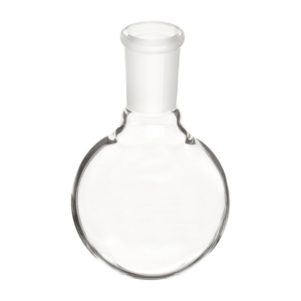 Kolby okrągłodenne ze szlifem - s-1438 - kolba-okraglodenna-ze-szlifem - 25-ml - ns-1019 - 41-mm - 70-mm