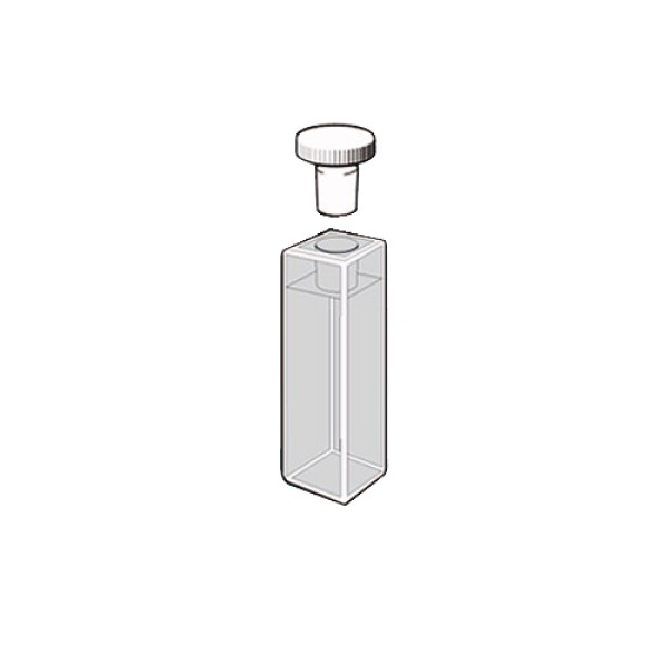 Kuwety spektrofotometryczne ze specjalnego szkła optycznego - b-0528 - kuweta-makro-ze-specjalnego-szkla-optycznego - 35-ml-2 - 10-mm - z-korkiem - 21-sog-10