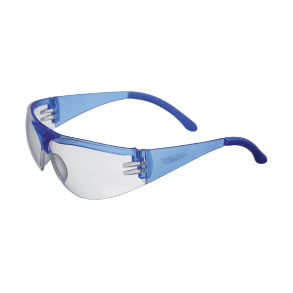 Okulary ochronne x-trend z szybką Wrap-around - 1-1626 - okulary-ochronne-x-trend-z-szybka-wrap-around - jasnoniebieskie - bezbarwne-pc - ochrona-uv-2-12