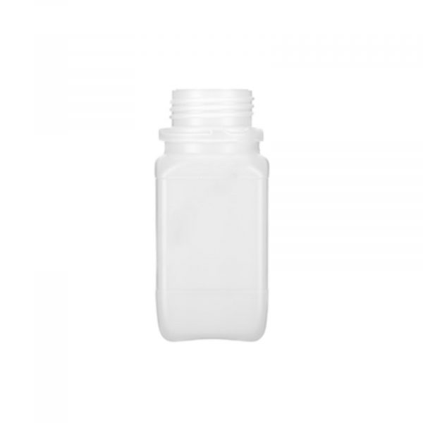 Butla kwadratowa z HDPE poj. 250 ml kolor mleczny