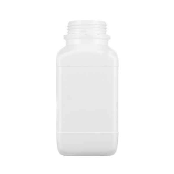 Butla kwadratowa z HDPE poj. 2500 ml kolor biały