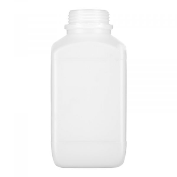 Butla kwadratowa z HDPE poj. 4000 ml kolor mleczny