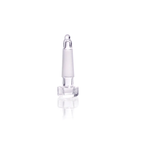 Szklane korki przezroczyste DURAN® - g-1011 - korki-szklane-szesciokatne - przezroczysty-2 - ns-716 - 10-szt