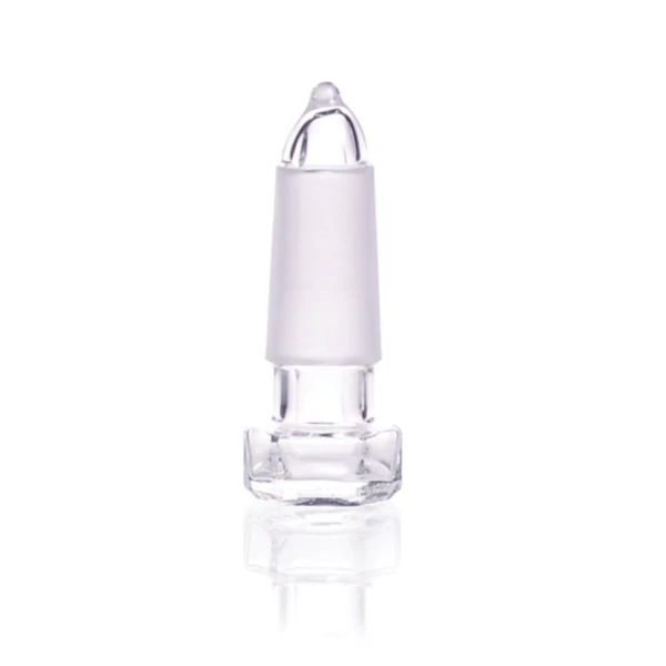 Szklane korki przezroczyste DURAN® - g-1014 - korki-szklane-szesciokatne - przezroczysty-2 - ns-1423 - 10-szt