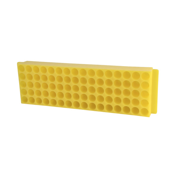 Kolorowe statywy Top-Rack, 80-miejscowe - neoLab - 2-2560 - statyw-top-rack-80-miejscowy - zolty