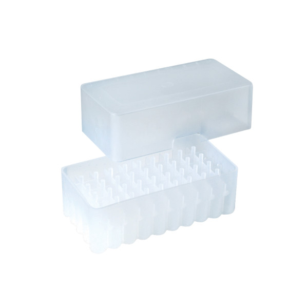 Pudełka neoBox-50 - 2-1965 - pudelko-neobox-50-na-prob-o-sr-do-9-mm-i-maks-wys-35-mm - przezroczysty - 50-miejsc