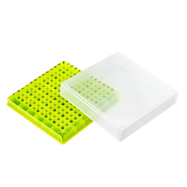 Pudełka Kryobox A4 - PCR - żółty 01