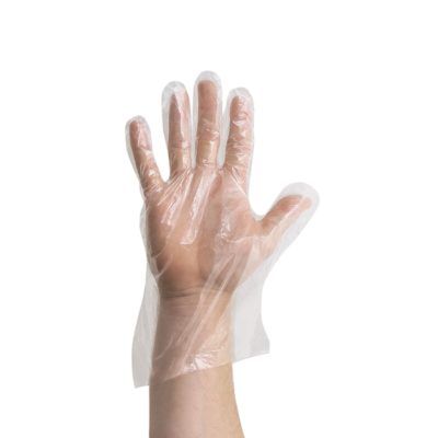Rękawice jednorazowe polietylenowe