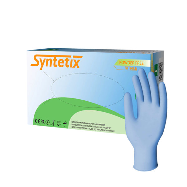 Rękawice nitrylowe Syntetix - bezpudrowe