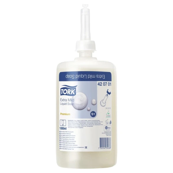 Ochronne pasty mydlane - 2-1423 - mydlo-w-plynie-extra-delikatne-nieperfumowane - 1-l