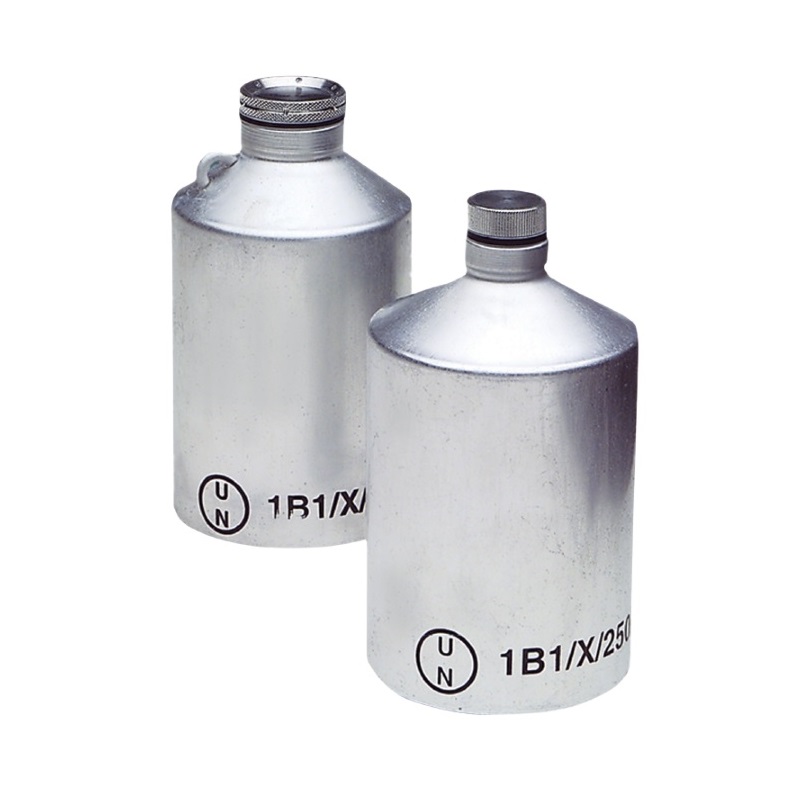 Aluminiowe butelki z dopuszczeniem UN &ndash; o poj. 125 ml &ndash; 1 l