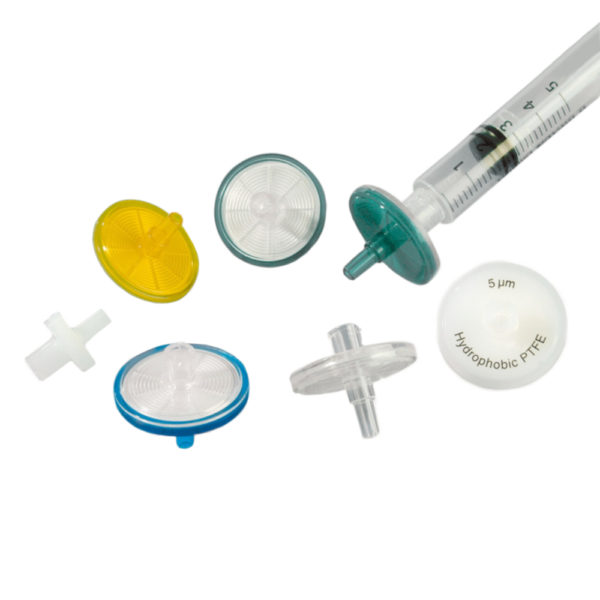 Filtry do strzykawek niesterylne - PTFE lub CME - śr. membrany 25 mm