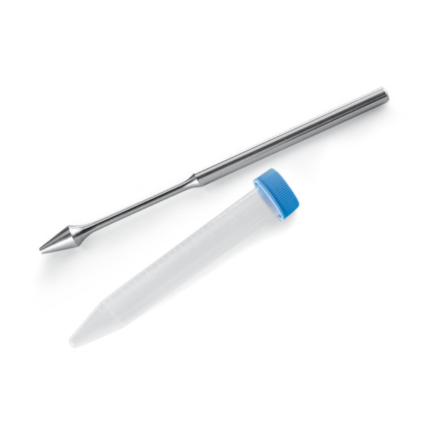 Homogenizatory ze stali szlachetnej do prob&oacute;wek 13 i 15 ml - b-0903 - homogenizator-ze-stali-szlachetnej-stozkowy - 15-ml-falcon - 184-mm - 100-mm
