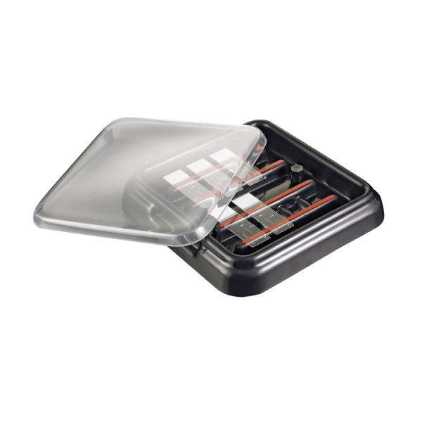 Komory StainTray™ z ABS do barwienia szkiełek - 2-1876 - komora-staintray-z-abs-do-barwienia - pokrywka-z-petg - na-10-szkielek-podst - 20c-do-60c