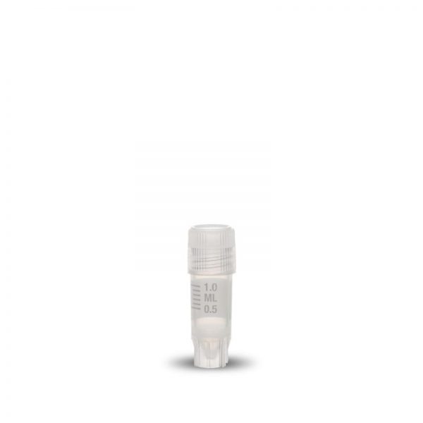 Krioprobówki z gwintem zewnętrznym i pokrywką DeckelSeal - sterylne - poj. 1,2 ml - 5 ml