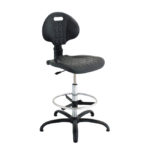 Krzesło laboratoryjne - b-8621 - krzeslo-laboratoryjne-na-slizgaczach-z-podporka-na-nogi