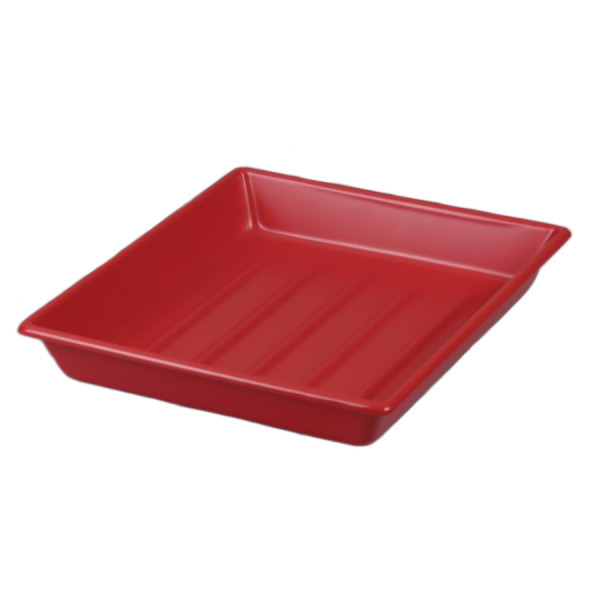 Kuwety z PVC - kolorowe - b-0470 - kuweta-z-pvc - czerwona - 18-x-23-cm - 14-x-19-cm - 40-mm