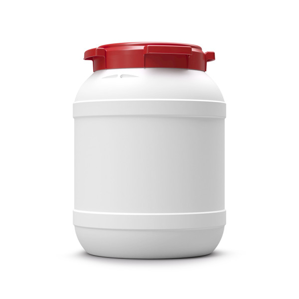 Naczynia z HDPE z szeroką szyją i pokrywką gwintowaną - o poj. 3,6 l - 68,5 l - 3-1082 - naczynie-z-hdpe-z-szeroka-szyja-i-pokrywka-gwintowana - 260-l - 316-mm - 426-mm