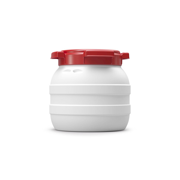 Naczynia z HDPE z szeroką szyją i pokrywką gwintowaną - o poj. 3,6 l - 68,5 l - 3-1079 - naczynie-z-hdpe-z-szeroka-szyja-i-pokrywka-gwintowana - 36-l - 198-mm - 173-mm