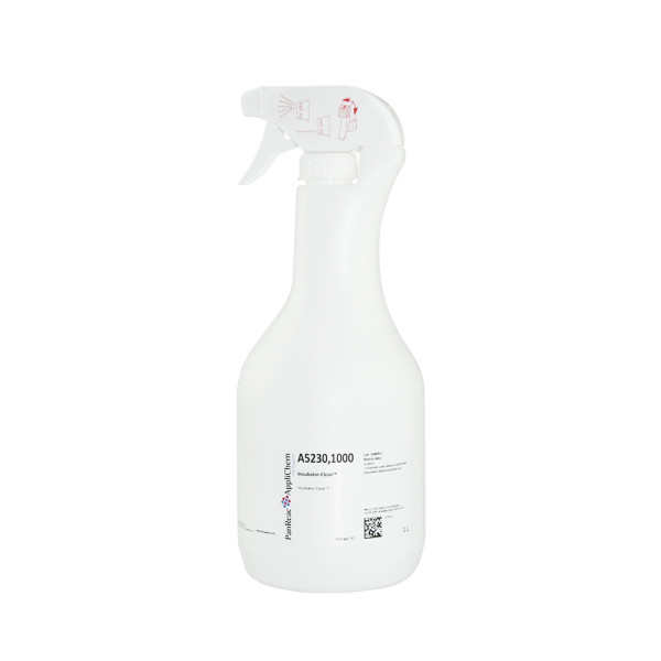 Płyn dezynfekujący Incubator-Clean™ - f-2302 - plyn-dezynfekujacy-incubator-clean - butelka-ze-spryskiwaczem - 10-l-2