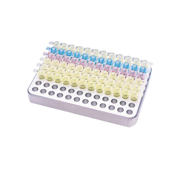Blok aluminiowy na probówki PCR o poj. 0,2 ml