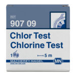 Papierki do oznaczeń półilościowych - Chlor - m-3602 - paski-do-specjalnych-zastosowan-chlor - bialy-niebieskofioletowy - rolka - 5-m