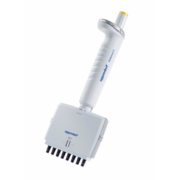 Pipety 8-kanałowe Eppendorf Reference® 2 - k-5263 - pipeta-reference-2-regulowana-poj-8-kanalowa - 8-kanalowa - 30-300-%c2%b5l - pomaranczowy - 4926-000-050