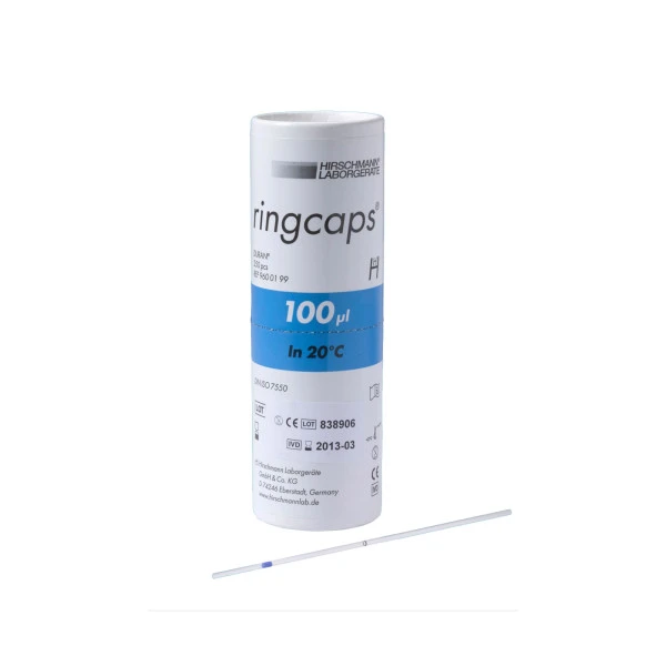 Kapilary szklane z cechą pierścieniową - 1-7308 - pipety-kapilarne - 100-%c2%b5l - 250-szt