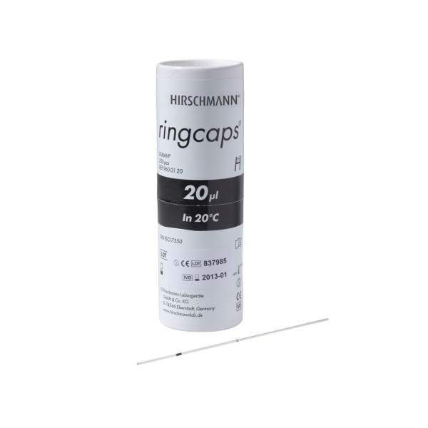 Kapilary szklane z cechą pierścieniową - 1-7302 - pipety-kapilarne - 20-%c2%b5l - 250-szt