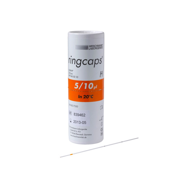 Kapilary szklane z cechą pierścieniową - 1-7309 - pipety-kapilarne - 5-i-10-%c2%b5l - 250-szt