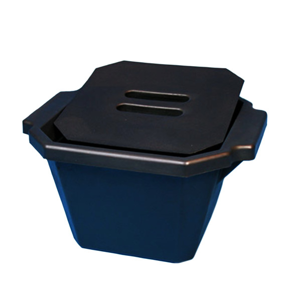Pojemnik izolacyjny na lód, z pokrywą - l-0022 - pojemnik-izolacyjny-na-lod-z-pokrywa - 45-l-2 - czarny - 330-x-280-x-185-mm