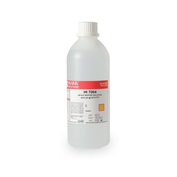 Roztwór buforowy o pH 4,01 z certyfikatem 500 ml