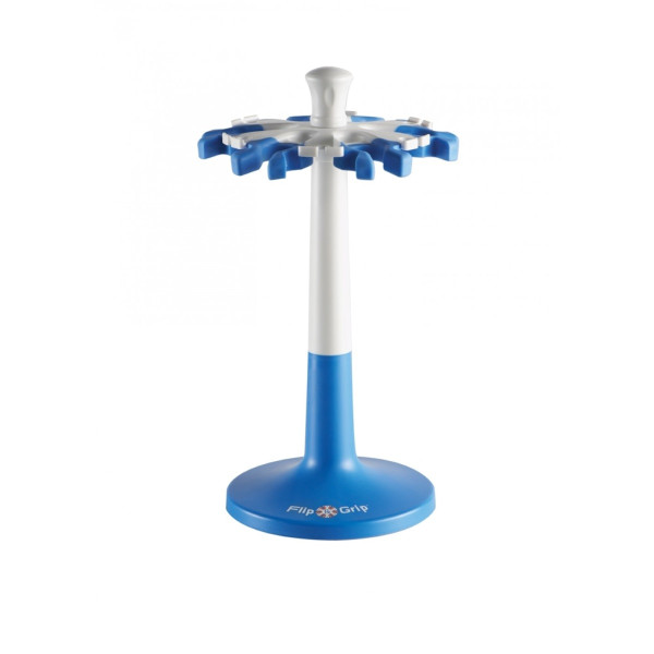 Uniwersalny statyw karuzelowy do pipet - Flip&Grip - l-0076 - statyw-karuzelowy-na-pipety-flipgrip - niebieski