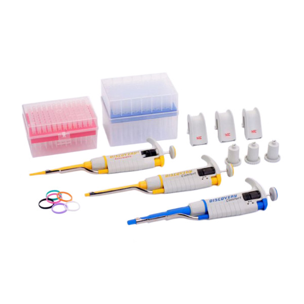Zestawy pipet jednokanałowych HTL Discovery Comfort