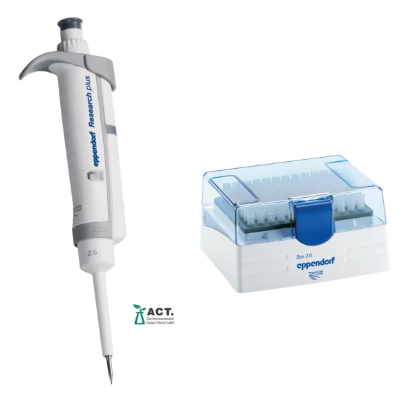 Pipety jednokanałowe Eppendorf Research® plus - regulowana pojemność - k-5431 - pipeta-research-plus-2 - 01-25-%c2%b5l - ciemnoszary - 3123-000-012
