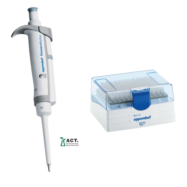 Pipety jednokanałowe Eppendorf Research® plus - regulowana pojemność - k-5432 - pipeta-research-plus-2 - 05-10-%ce%bcl - szary - 3123-000-020