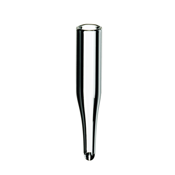 Mikrowkłady do fiolek z szerokim otworem ND9 - 7-0632 - mikrowklady-stozkowe - stozkowe - 15-mm - 025-ml - 31-x-6-mm - 100-szt