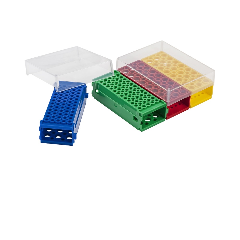 Statywy plastikowe na prob&oacute;wki PCR o poj. 0,2-0,6 ml