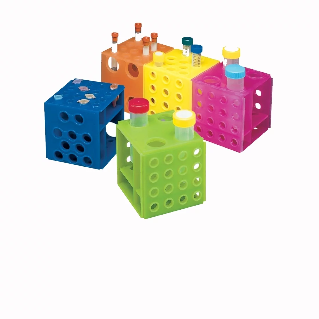 Statywy plastikowe na prob&oacute;wki o poj. 1,2-2,0 ml