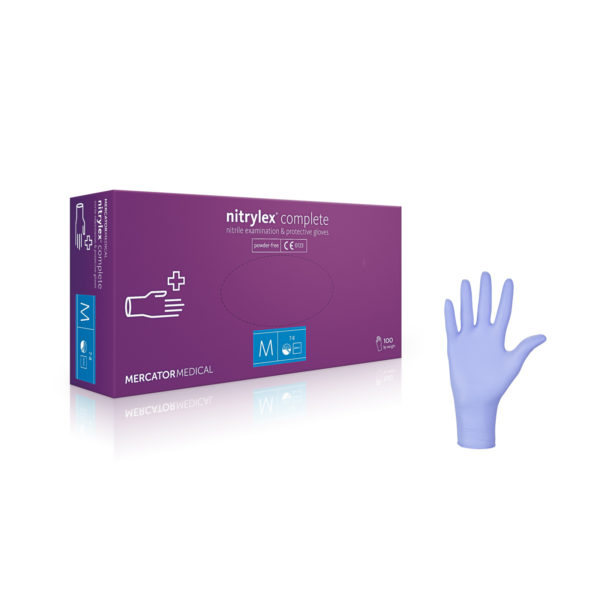 Rękawice nitrylowe nitrylex® complete - bezpudrowe