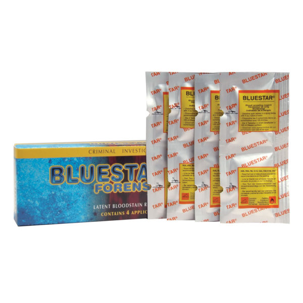 Tabletki Bluestar Forensic na 4 aplikacje po 125 ml roztworu