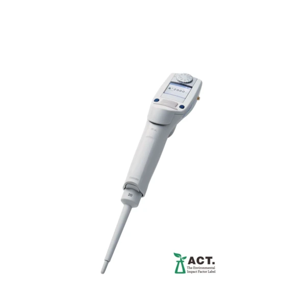 Pipety elektroniczne Eppendorf Xplorer® plus, jednokanałowe, regulowana pojemność - k-7202 - pipeta-xplorer-plus - 1-20-%c2%b5l - jasnoszary - 4861-000-710