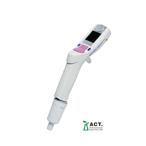 Pipety elektroniczne Eppendorf Xplorer® plus, jednokanałowe, regulowana pojemność - k-7208 - pipeta-xplorer-plus - 02-5-ml - fioletowy - 4861-000-740