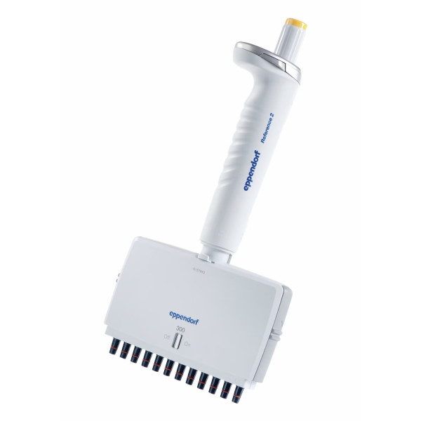 Pipety 12-kanałowe Eppendorf Reference® 2 - k-5273 - pipeta-reference-2-regulowana-poj-12-kanalowa - 12-kanalowa - 30-300-%c2%b5l - pomaranczowy - 4926-000-069
